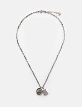 Collana Con Doppio Ciondolo