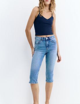 Jeans Capri Vita Media