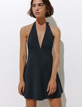 Vestito Corto Halter