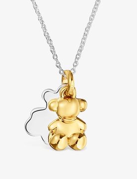 Doppelbären-Halskette Bold Bear