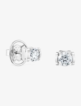 Kurze Ohrringe Sweet Diamonds Lgd Aus Platin Mit 1,40 Ct Labordiamanten