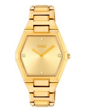 Reloj Analógico Con Brazalete Acero Ipg Karat