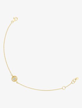 Pulsera De Oro Y Diamantes Iris Motif