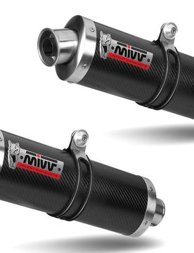Terminali Oval Carbonio-Carbonio Triumph Speed Triple 2005-2006