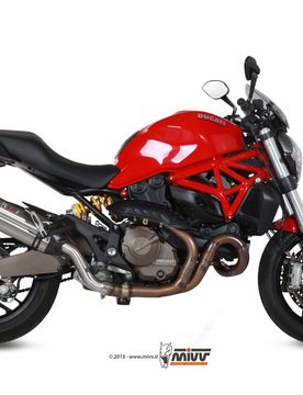 Terminale Suono Inox-Carbonio Ducati Monster 821 2015-2016