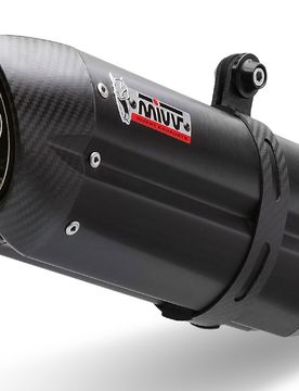 Terminale Suono Inox Nero Honda Cb 500 F 2019-2024