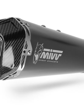 Terminale Delta Race Inox Nero Kawasaki Z 900 2020-2024