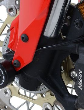 Coppia Protezioni Perno Ruota Anteriore ; Ktm 300 Exc
