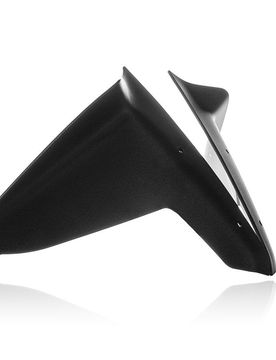 Coppia Deflettori Maggiorati Nero Opaco Yamaha Tenere 700 2019-2024