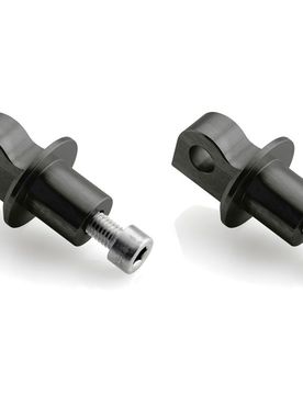 Pe676 Adattatori Pedivelle (Passeggero) Yamaha T-Max 500 2004-07