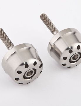 Coppia Contrappesi Manubrio Titanio Ducati Monster 1200 S 2014-2016