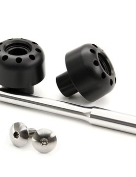 Slider Perno Ruota Anteriore Con Viti Titanio Mv Agusta Rivale 800 2014-17
