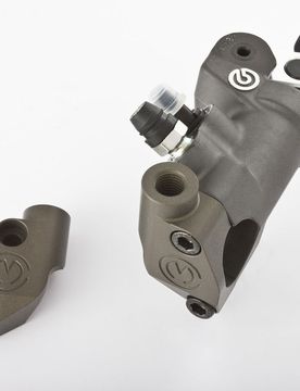 Cavallotto Con Supporto Specchio Pompa Freno Brembo Radiale