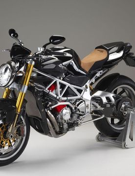 Protezione Motore Sinistra Rinforzata Mv Agusta Brutale 750 S 2003-05