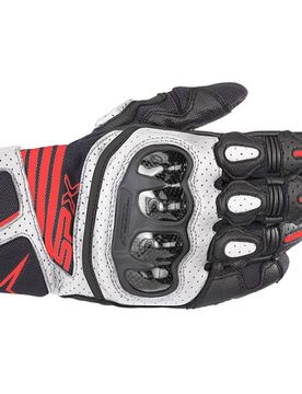 Guanti Sp X Air Carbon V2 Nero / Bianco / Rosso