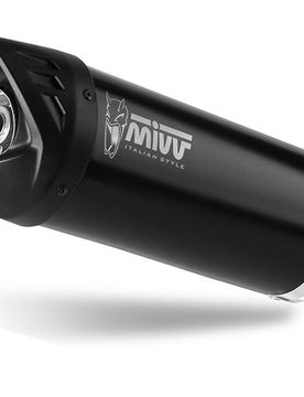 Terminale Mover Inox Nero Vespa Gts 300 2021-2024