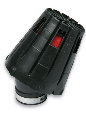 Filtro Aria Red Filter E5 Con 38 Per Carburatori Phbl 20-25 Con Cuffia Nera Gilera Runner 50 2t Lc