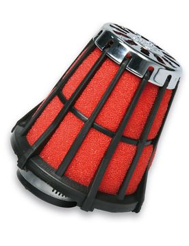 Filtro Aria Red Filter E5 Con 43 Per Carburatori Phbl 25 Con Gabbia Nera Beta Ark 50 2t Lc