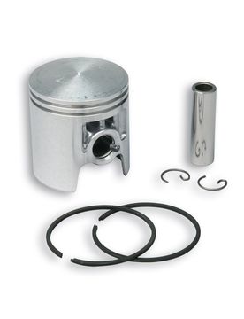 Pistone 2t Diam.47 Con Spinotto 12 2 Segmenti Rettangolari Selezione D Vespa Pk Hp Fl 50 2t