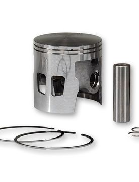 Pistone 2t Diam.63,4 Con Spinotto 15 2 Segmenti Rettangolari Vespa Cosa 150 2t