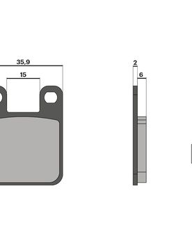 Pastiglie Freno Anteriore Suzuki Estilete - Uf 50 2t