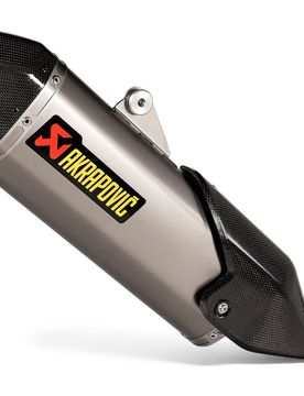 Terminale Scarico titanio Carbonio Akrapovic Ducati Desert X 2022-2024