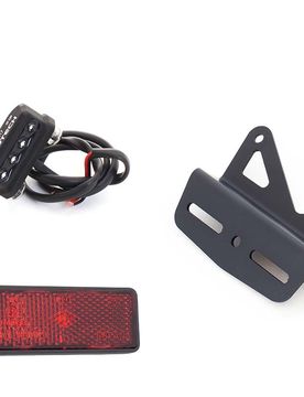 Kit Luce Targa + Supporto + Catadiottro Ducati Multistrada 1260 S Gt 2020-2020