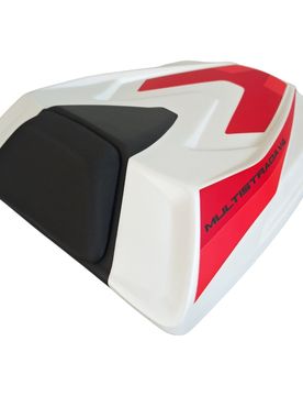 Codino Bianco-Rosso Monoposto Portaoggetti 5l Ducati Multistrada V4 rs 2024-2025