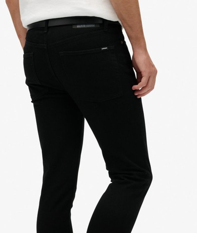 Superdry Herren Vintage Skinny Jeans Black - Größe: 32/32