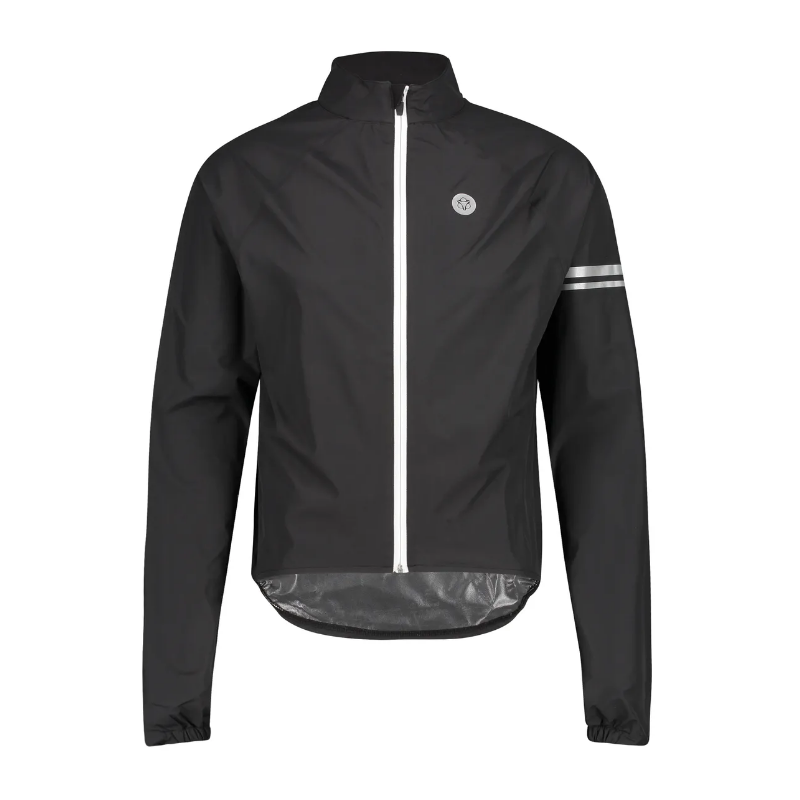 Giacca ciclismo antipioggia RAIN JACKET nera