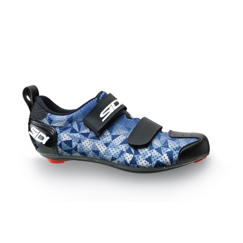 Scarpe per bici da corsa triathlon T-5 AIR blue bianco