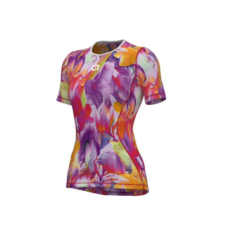 Intimo ciclismo maniche corte donna LILIUM multicolor 2025