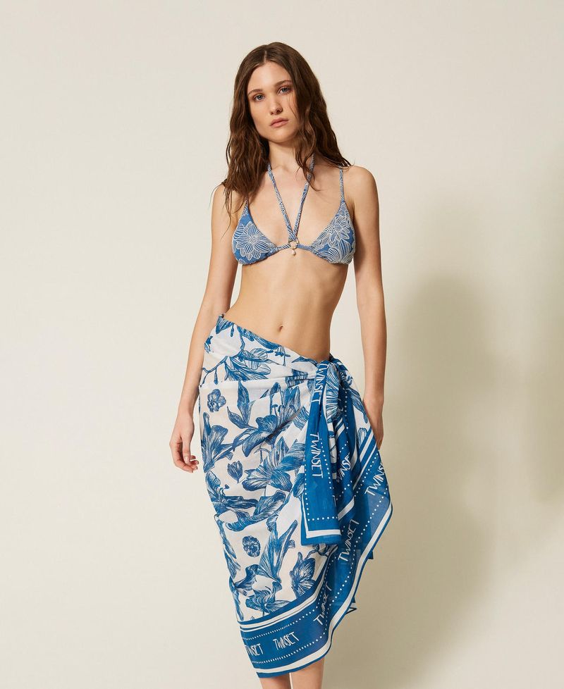 Twinset Paréo avec imprimé floral