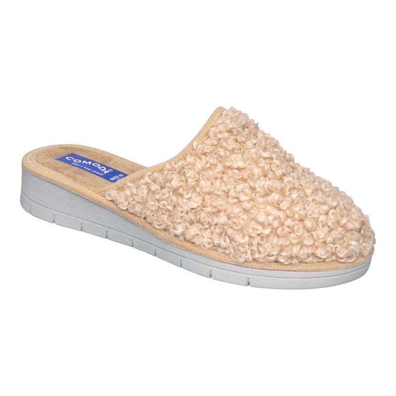 Hausschuh "Pecora" 39 beige