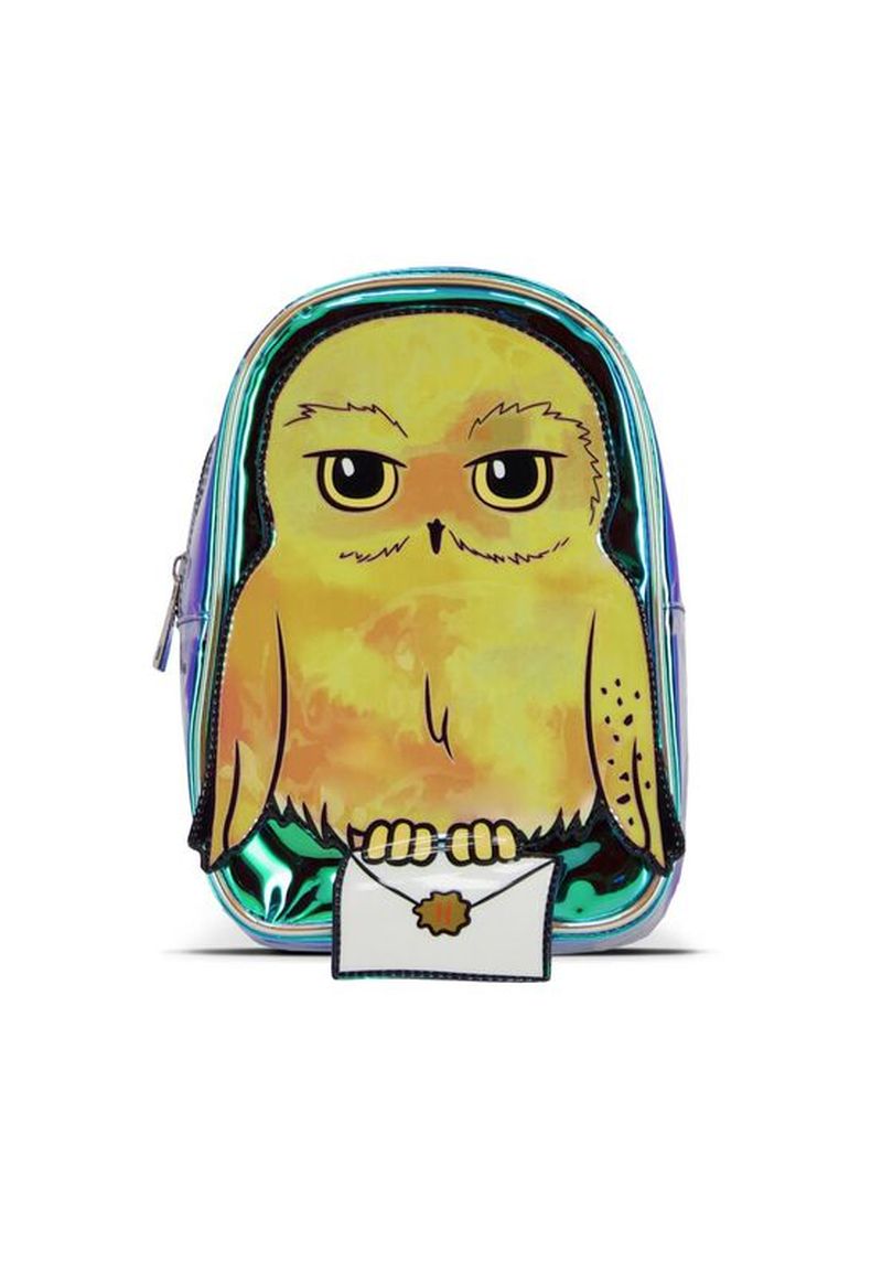 Mini-Rucksack - Hedwig - Shiny Mini Backpack - multicolor - Lizenzierter Fanartikel - Unisex - unisex