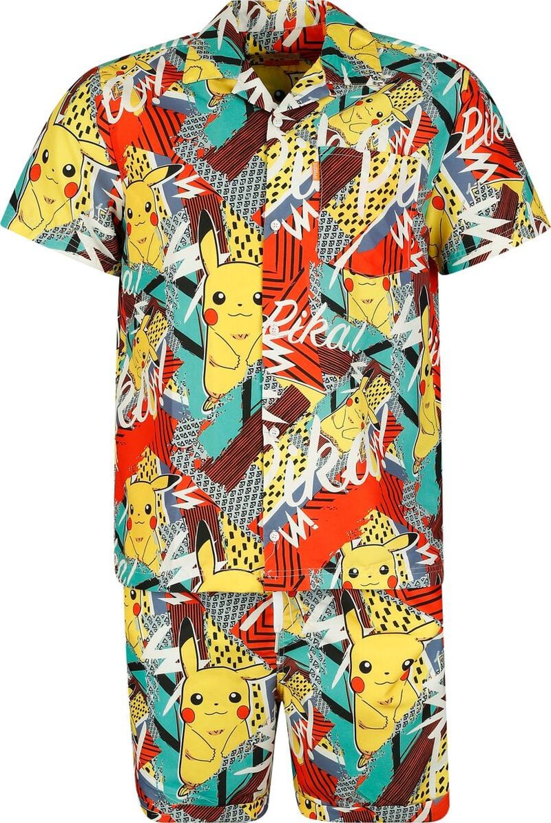 Gaming Kostüm - OppoSuits - Pikachu - für Männer - multicolor - Männer - male