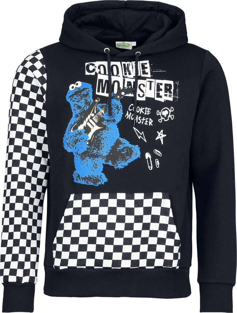 Kapuzenpullover - Cookie Monster - S bis 3XL - für Männer - Größe 3XL - multicolor - EMP exklusives Merchandise! - Männer - male