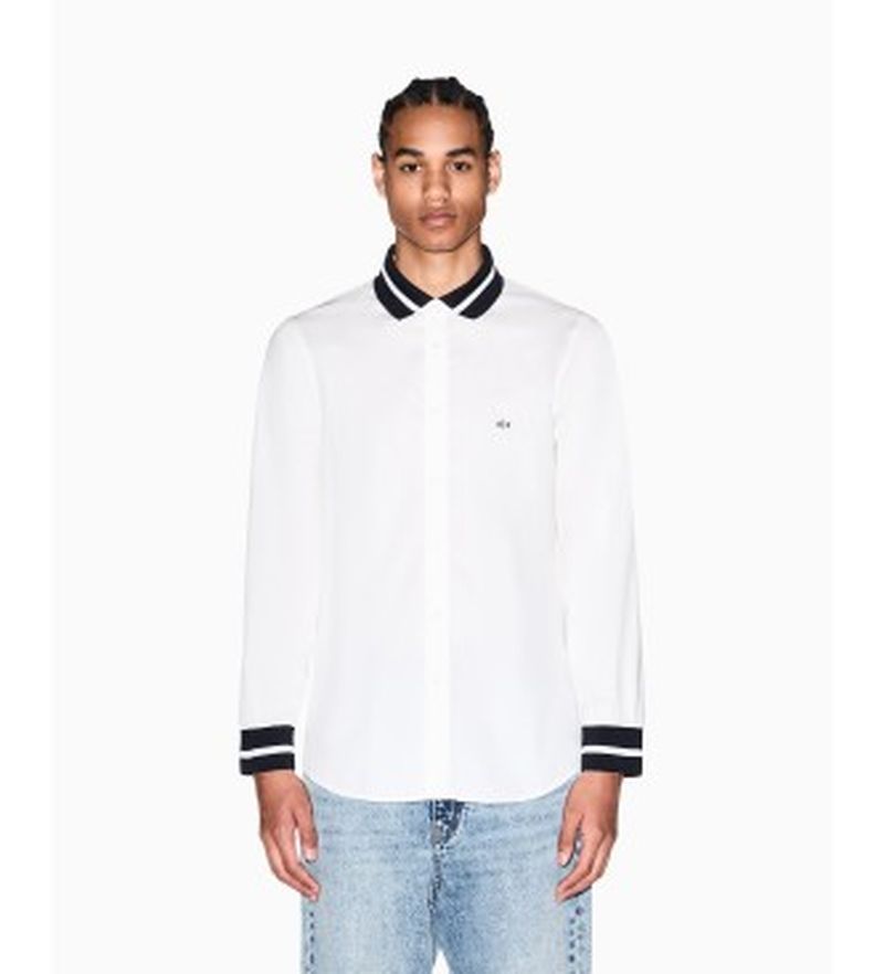 Para hombre. XM002267AF22640U0009 Polo Tipo (M), Casual, Algodón, Manga larga