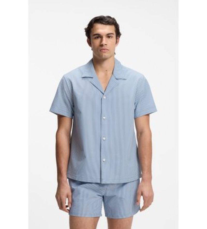 Para hombre. 50540037 Camisa Regular Fit Sirsaca (M), Casual, Elastano, Manga corta