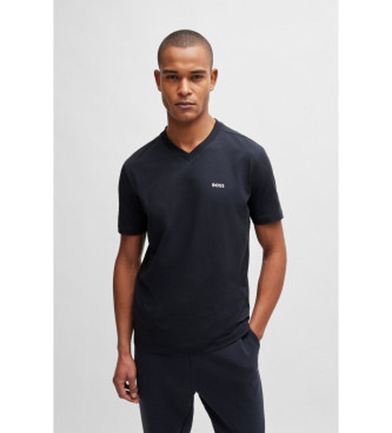 Para hombre. 50506347 Camiseta V (S), Casual, Algodón, Manga corta