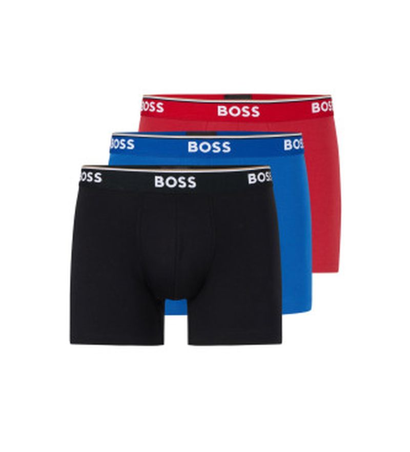 Para hombre. 50475282 Pack de 3 boxers logotipo , , rojo (S), Homewear, Algodón