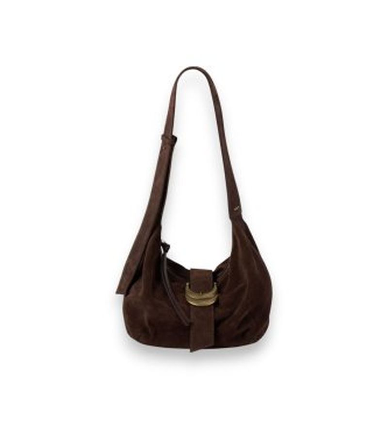 Para mujer. 2E26YYHS Bolso tipo saco de ante Youyou (OSFA), Casual
