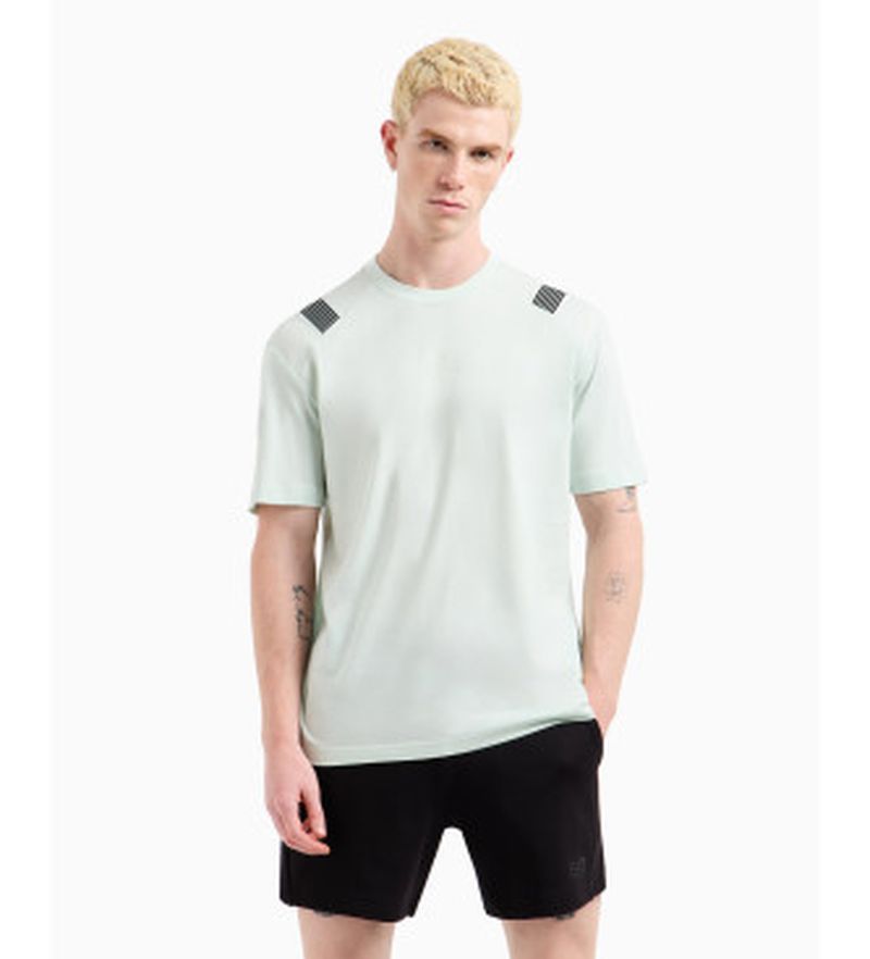Para hombre. 7M000266_AF10375 Camiseta Detail (S), Casual, Algodón, Manga corta
