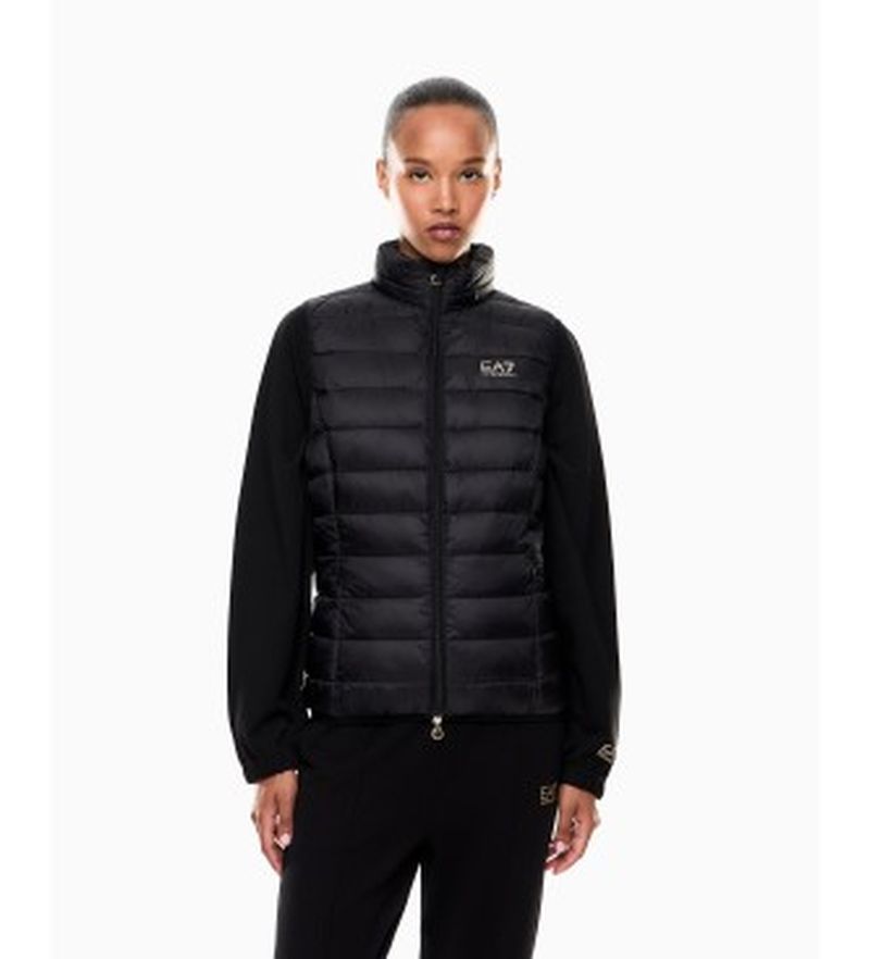 Para mujer. 7W000472_AF12477 Chaleco acolchado plegable Core (L), Casual, Poliamida