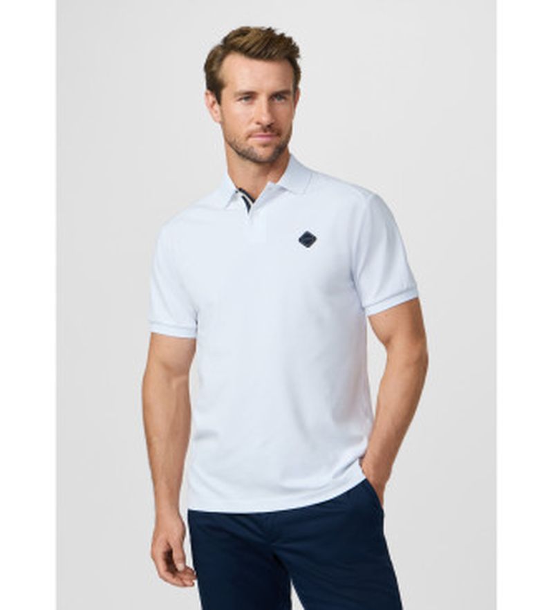 Para hombre. HM5600113 Polo con logo fit clásico (L), Casual, Algodón, Manga corta