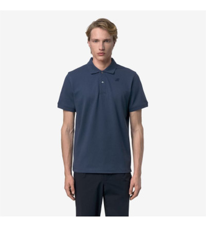 Para hombre. K5127BW Polo Amedee Pique (S), Casual, Algodón, Manga corta
