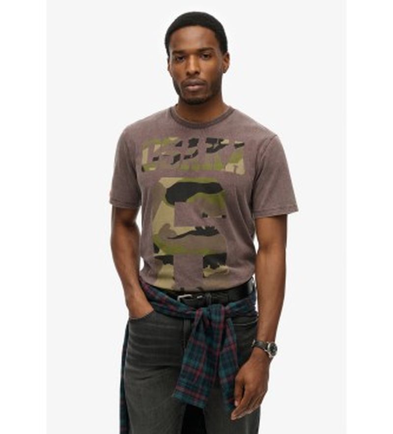 Para hombre. M1012105A Camiseta de corte holgado Osaka (S), Casual, Algodón, Manga corta