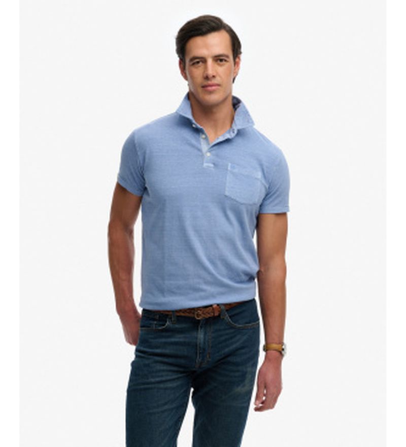 Para hombre. M1110486A Polo Classic Cotton Linen (M), Casual, Algodón, Manga corta