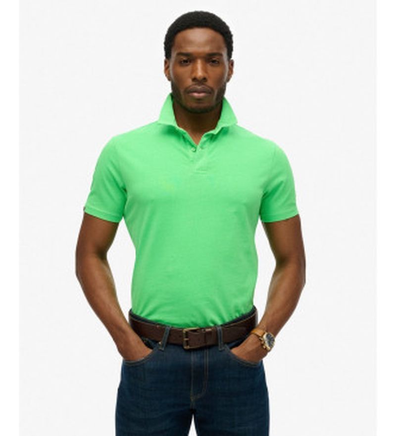 Para hombre. M1110440A Polo Essential (S), Casual, Algodón, Manga corta