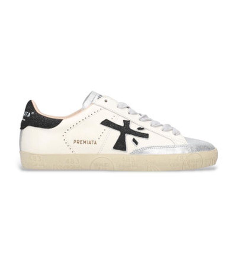 Para mujer. STEVEND Zapatillas de Piel Stevend (36), Plano, Cordones, Casual
